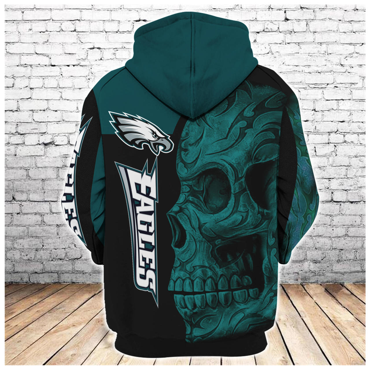 PHILADELPHIA EAGLES 3D HOODIE PPEE015