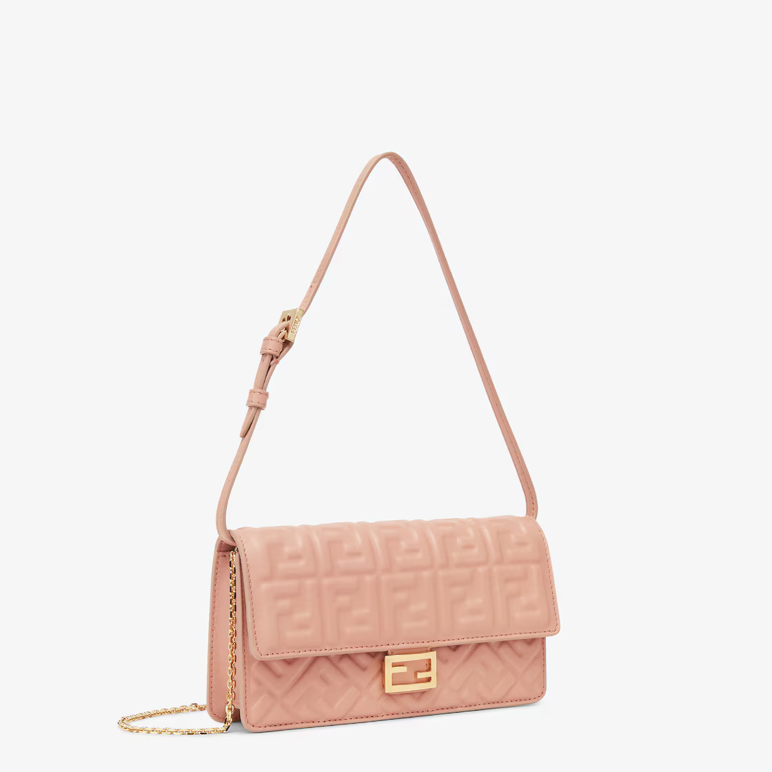 Fendi Chain Wallet Baguette Handbag 8M0498AAJDF1SK3
