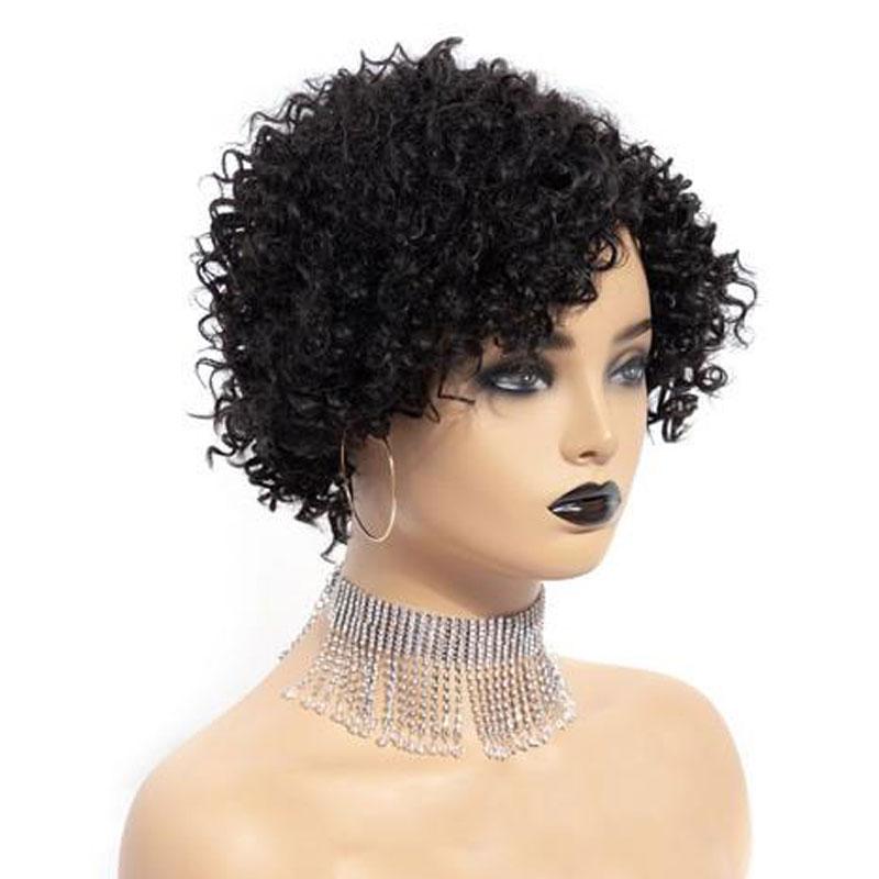 Luna Wig C38 Sensationnel Curly Bob Chin Length Wig for Black Women