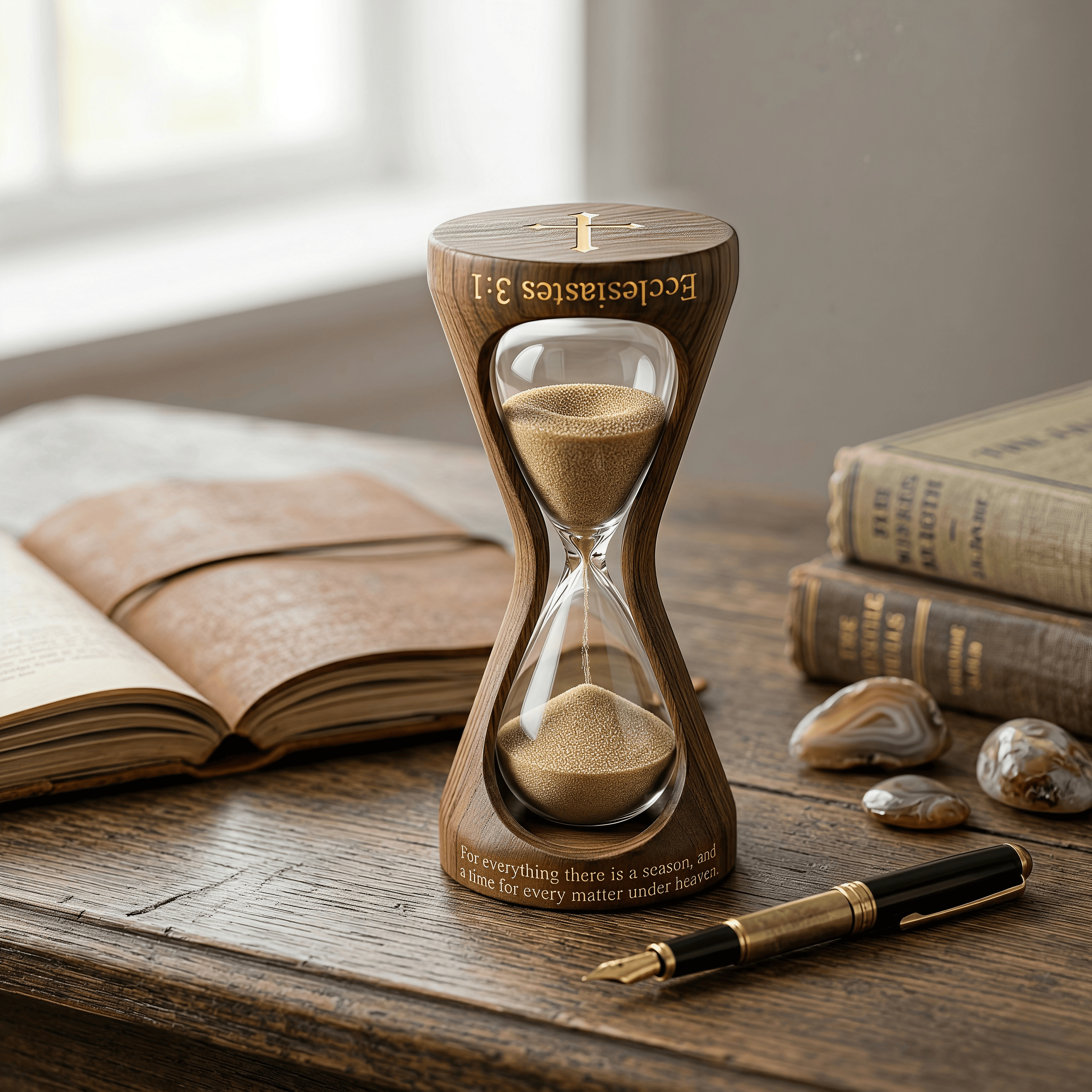 ✝️Ecclesiastes 3:1—The Hourglass of Faith