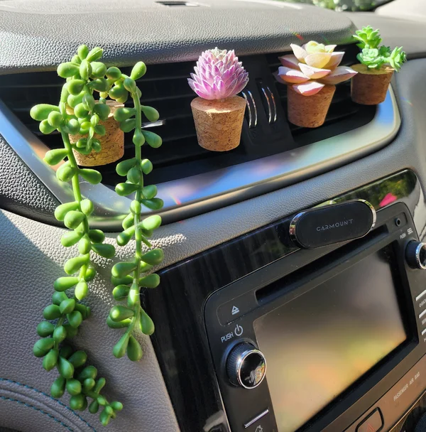 (🔥Last Day 60% OFF)-[2023 HOT SALE] 3D Plants Shape Car Perfume Clip
