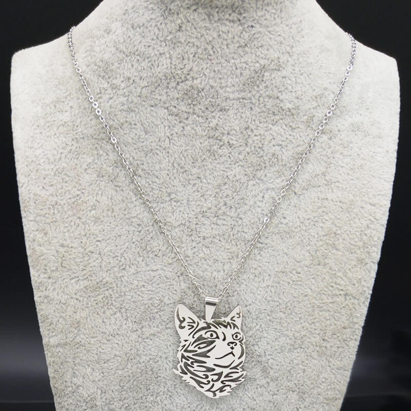 Cat Face Necklace