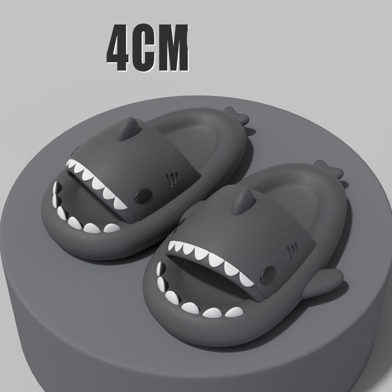 Slippers Funny Shark Cartoon