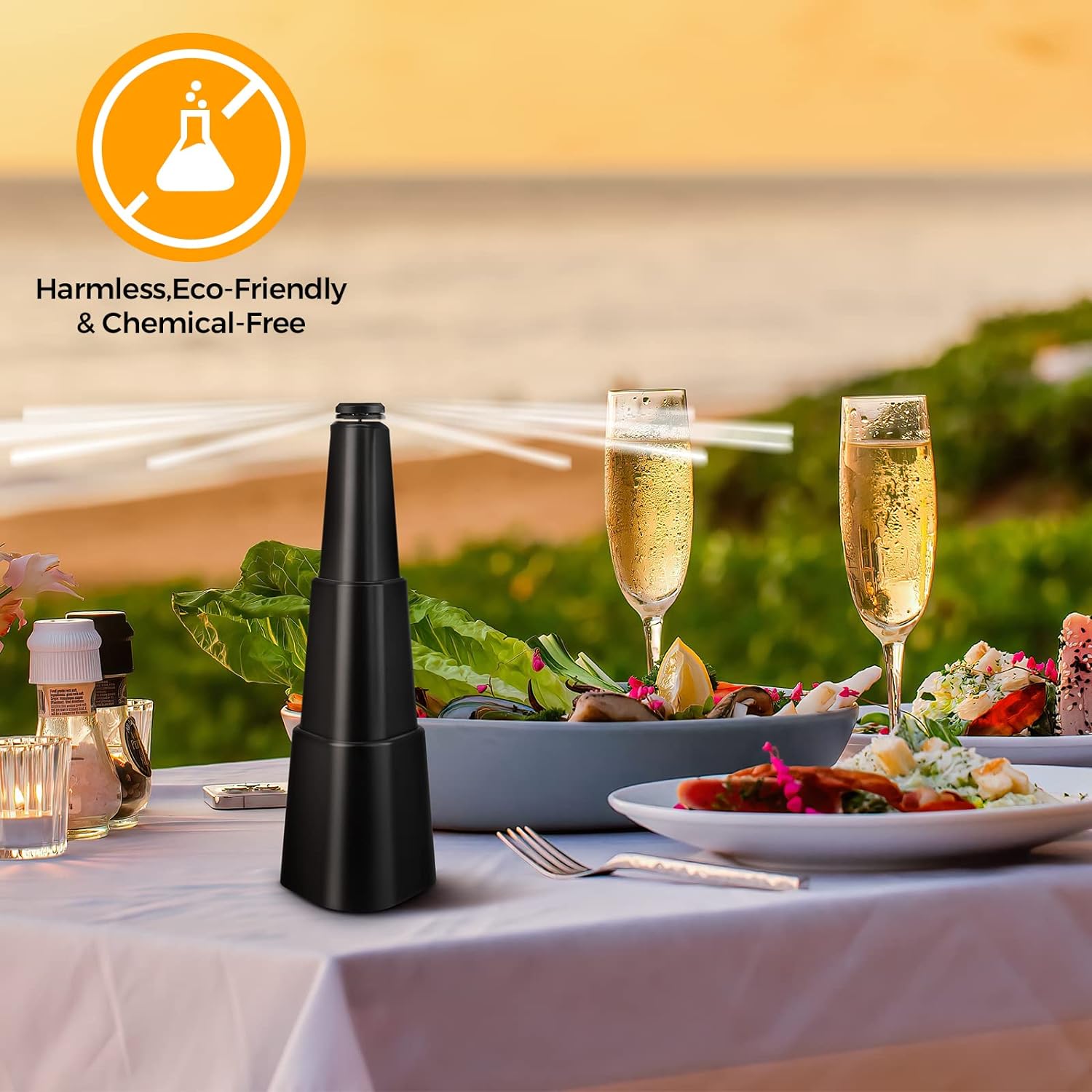 👍Last Day Promotion 60% OFF💥Portable & Soundless Fly Fans for Tables