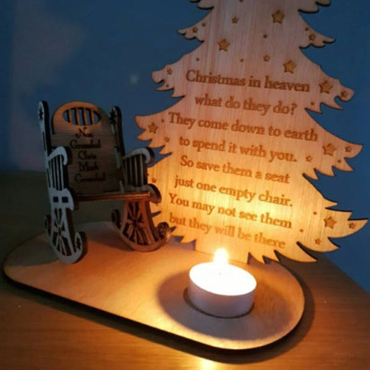 🎄Personalized Christmas Rocking Chair Ornament🎄