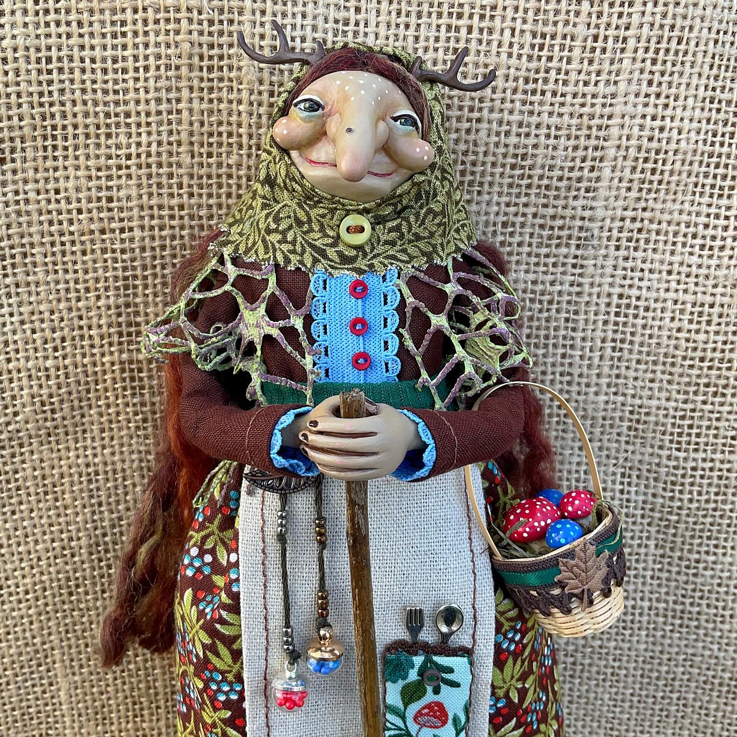 🔥Early Mother's Daty Sale: Save 49%- Handmade Kitchen Witch Doll(🎁Buy 2 Free Shipping