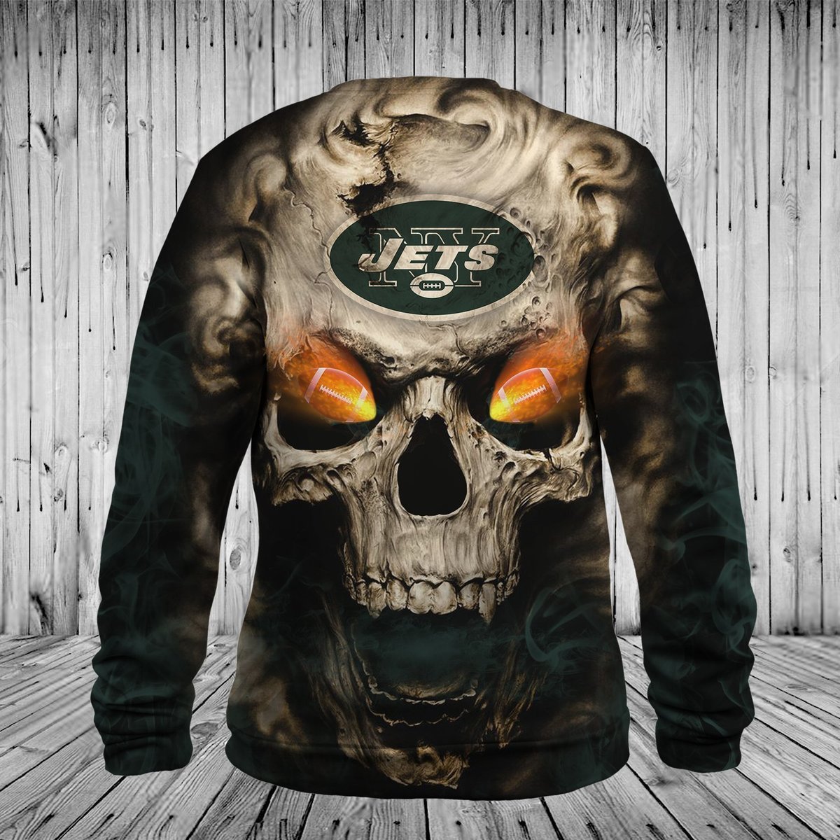 JETS 3D HOODIE SKULL8