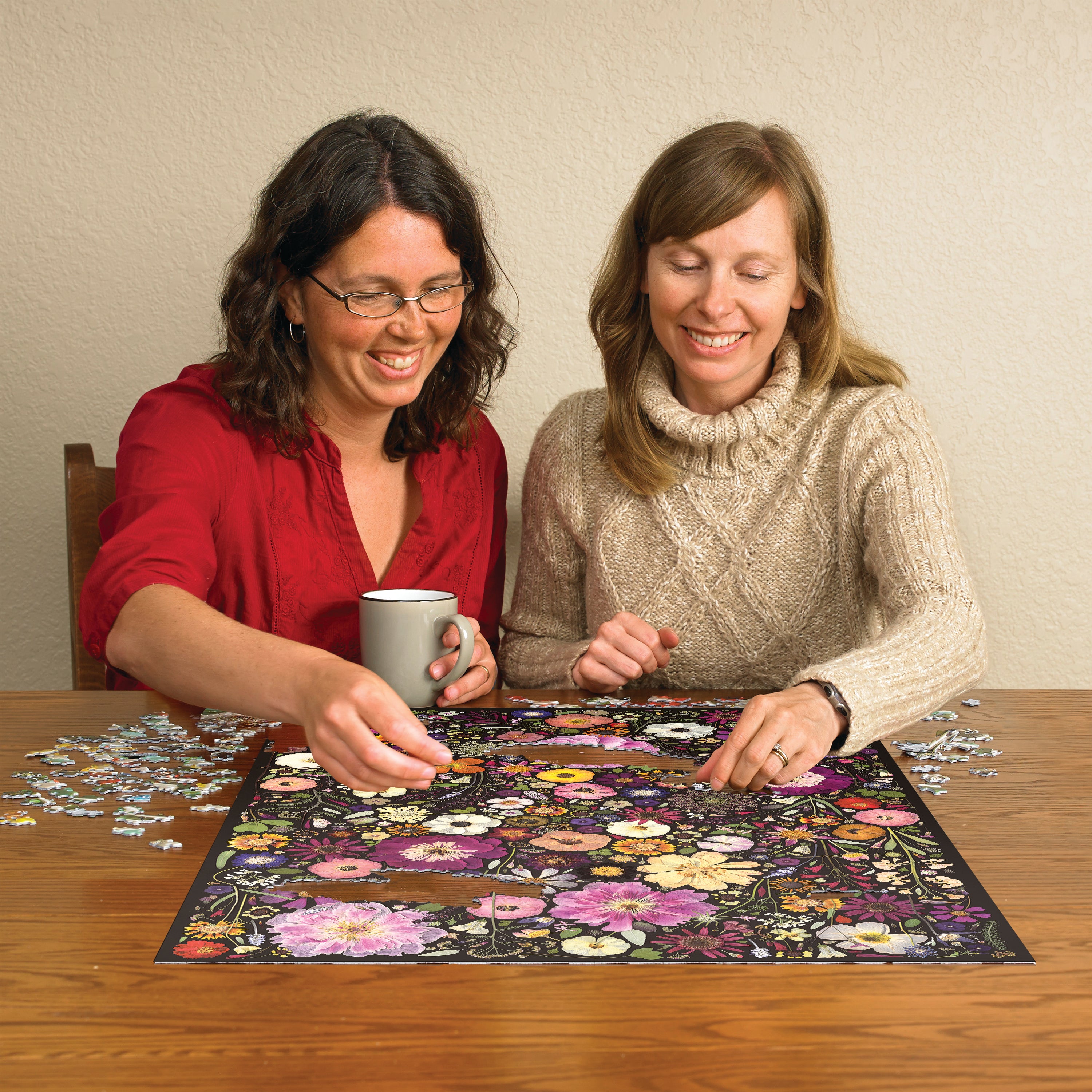 Flower Press: Little Hollow & Red Daisy | 500 Piece