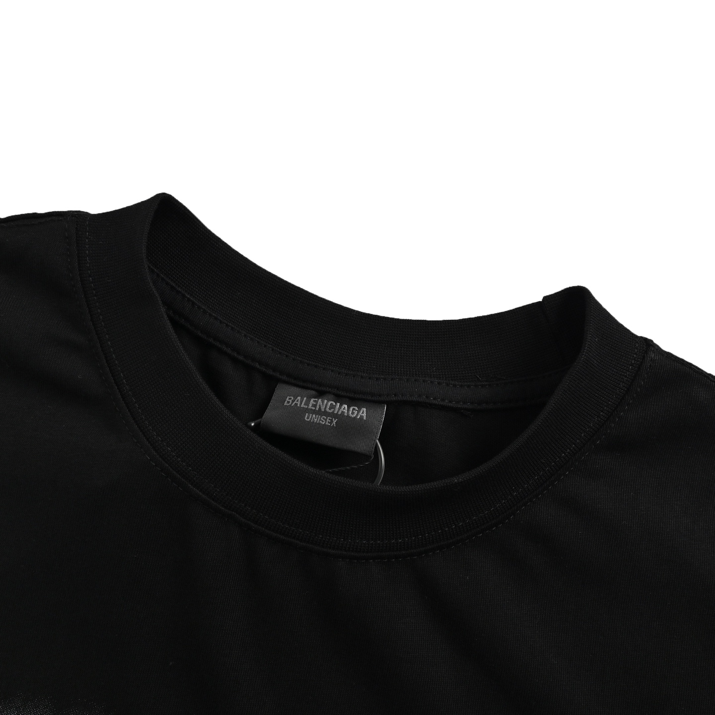 Balenciaga Gradient full-print letter short sleeves