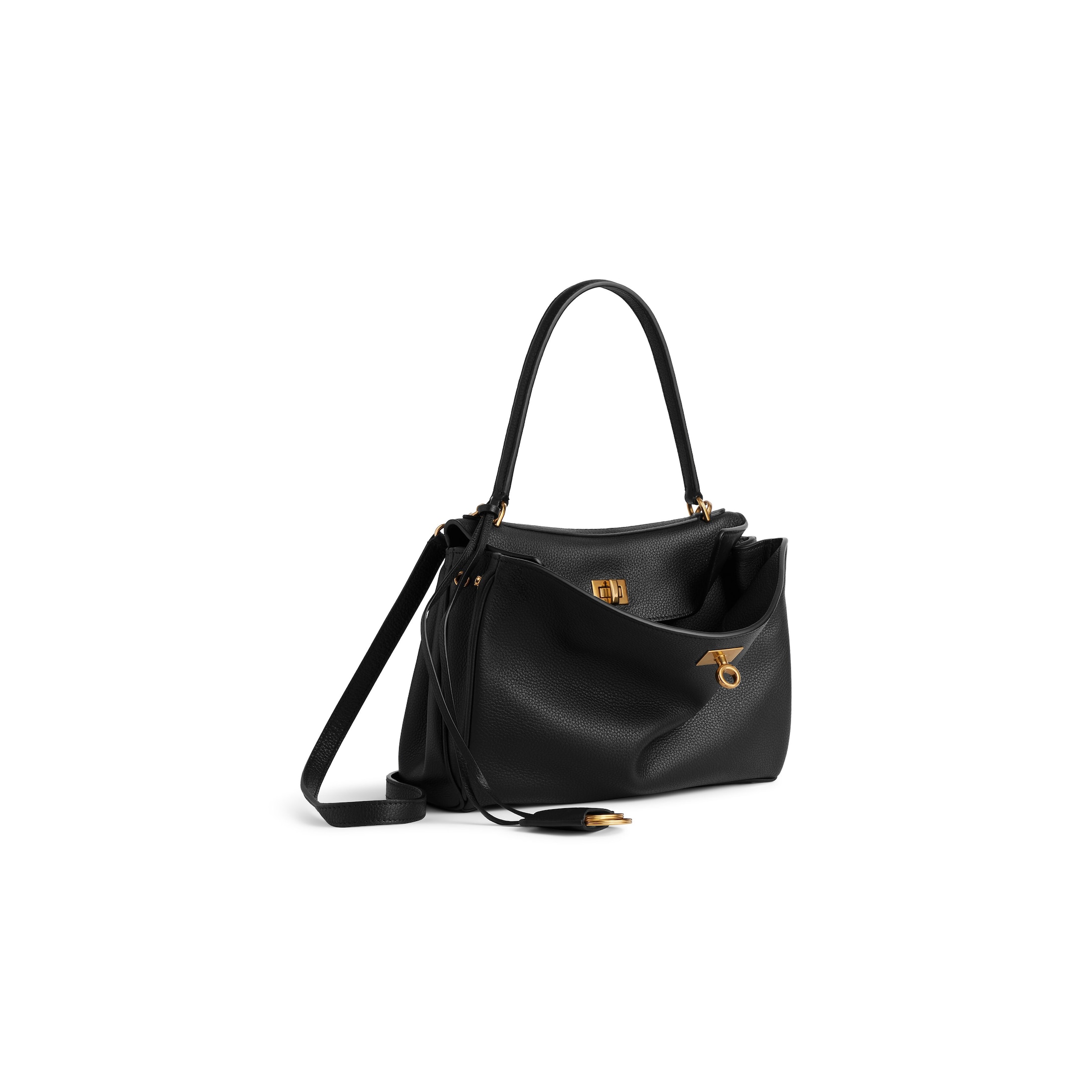 Balenciaga Rodeo Handbag Small Grained Calfskin7897792ABV51000