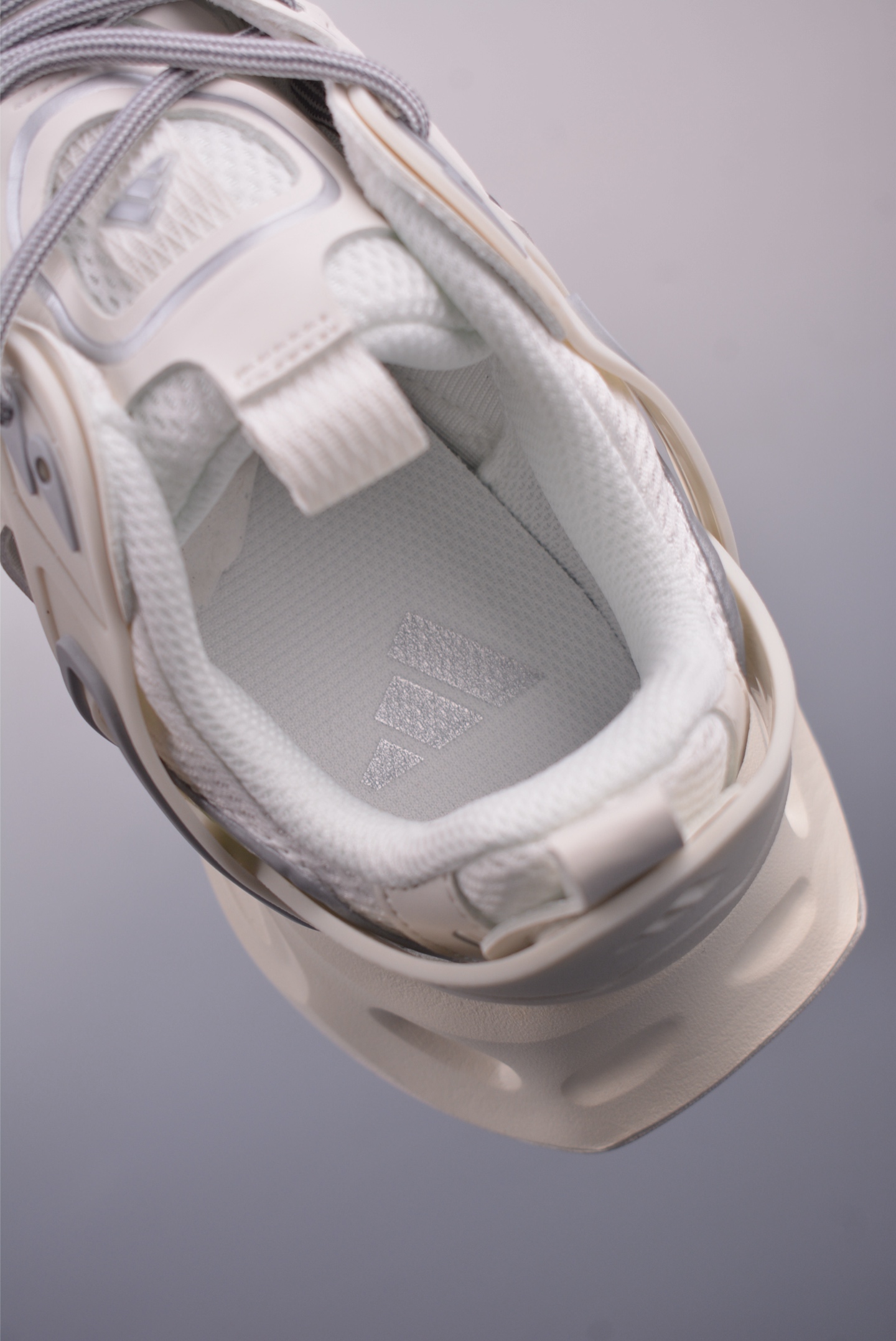 Adidas XLG Runner Deluxe Daddy Shoes Off-White Silver Gray IH1584