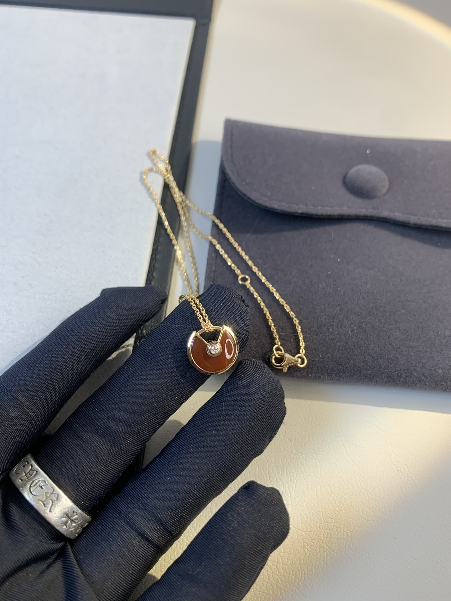 Cartier Carnelian Necklace