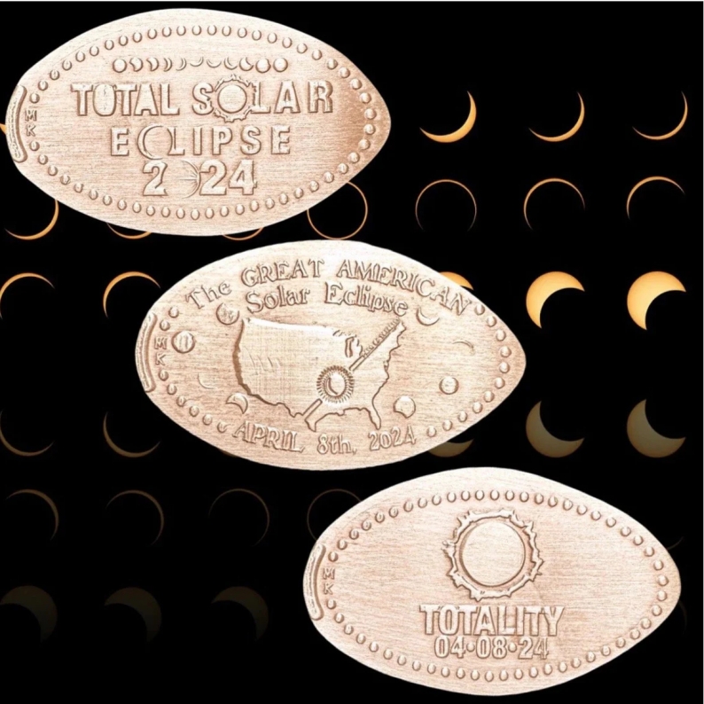 2024 Great American Solar Eclipse | Eclipse Souvenir