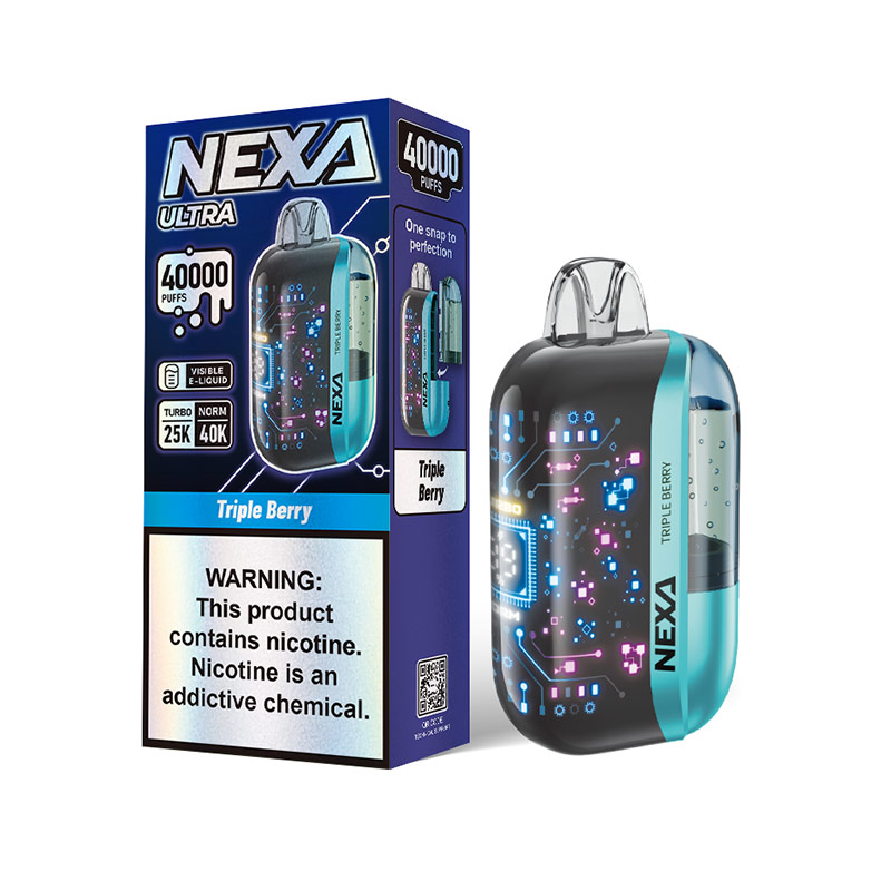Triple Berry-Nexa Ultra 40000 Puffs Disposable Vape Kit 800mAh 20ml-18724062