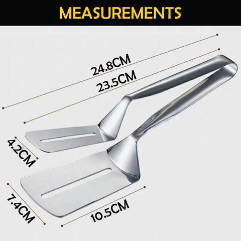 (⚡Last Day Flash Sale-50% OFF) Stainless Steel Double-Sided Shovel Clip-BUY 2 GET 1 FREE TODAY!