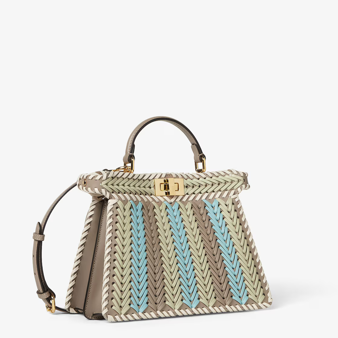 Fendi Peekaboo ISeeU Small Handbag 8BN327AS7EF1SYQ