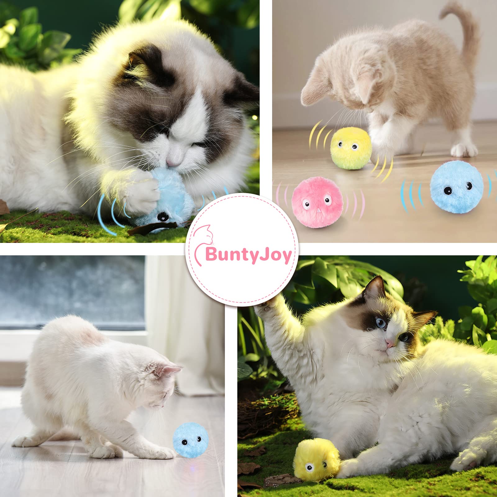 🔥 Last Day Promotion[50% OFF]-Cat Toys Interactive Ball-BUY 2 GET 1 FREE NOW