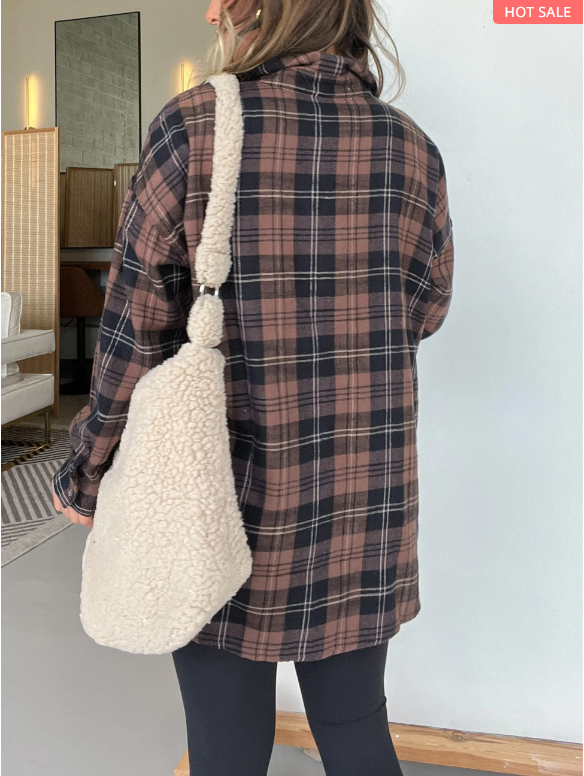 ULTRA SOFT FLANNEL PLAID SHIRT WITH POCKET (BUY 2 FREE SHIPPING)