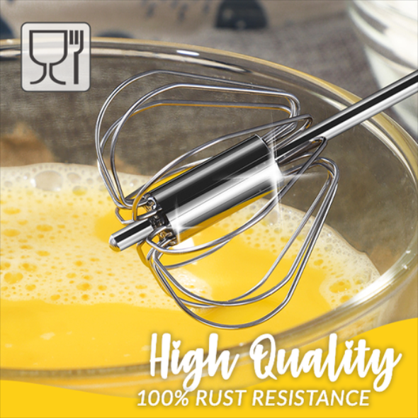(🔥Last Day Promotion-SAVE 50% OFF) Food Grade 304 Stainless Steel Automatic Eggbeater-BUY 2 GET 2 FREE & FREE SHIPPING