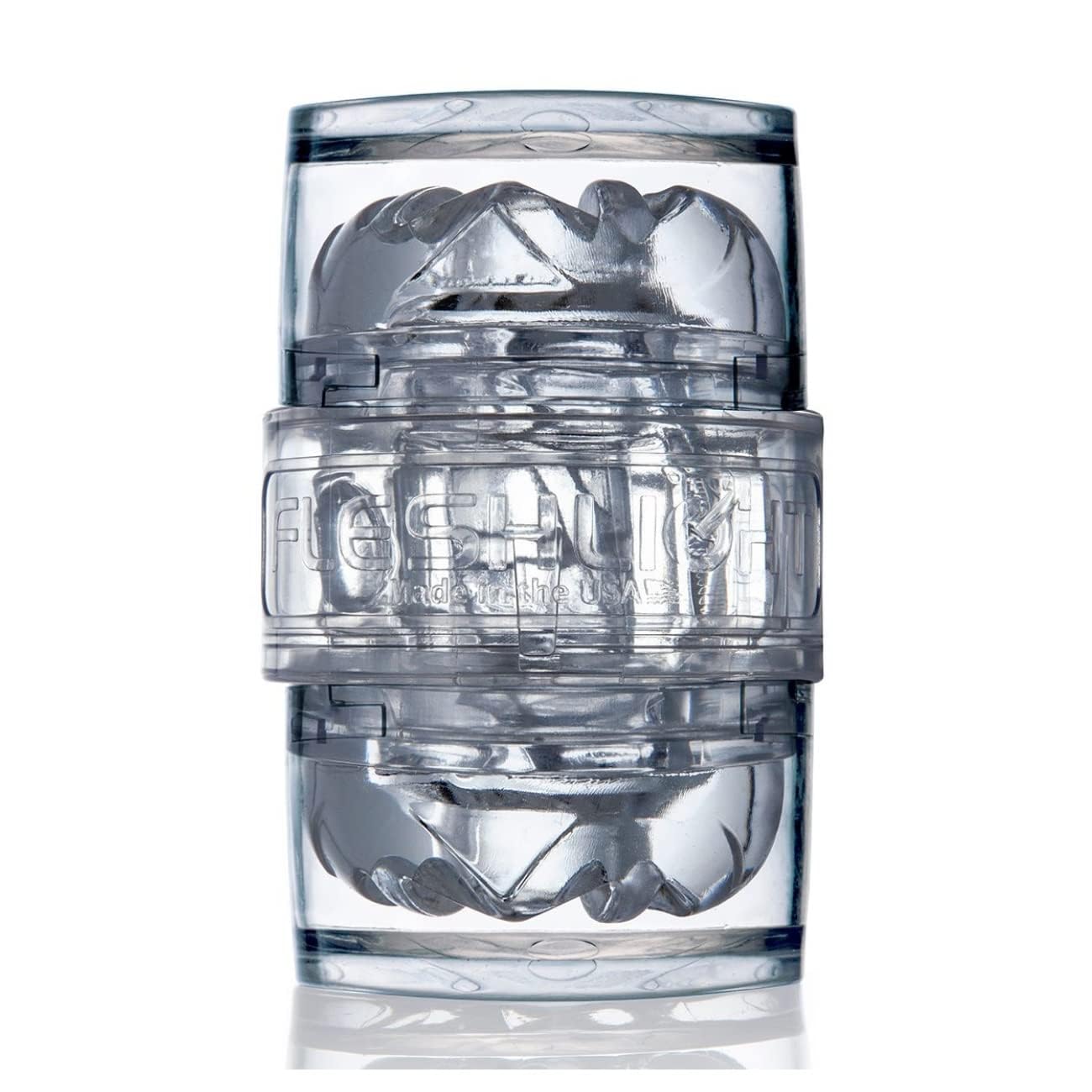 Clear Quickshot Stroker – Crystal View Sex Toy for Couples or Solo Pleasure