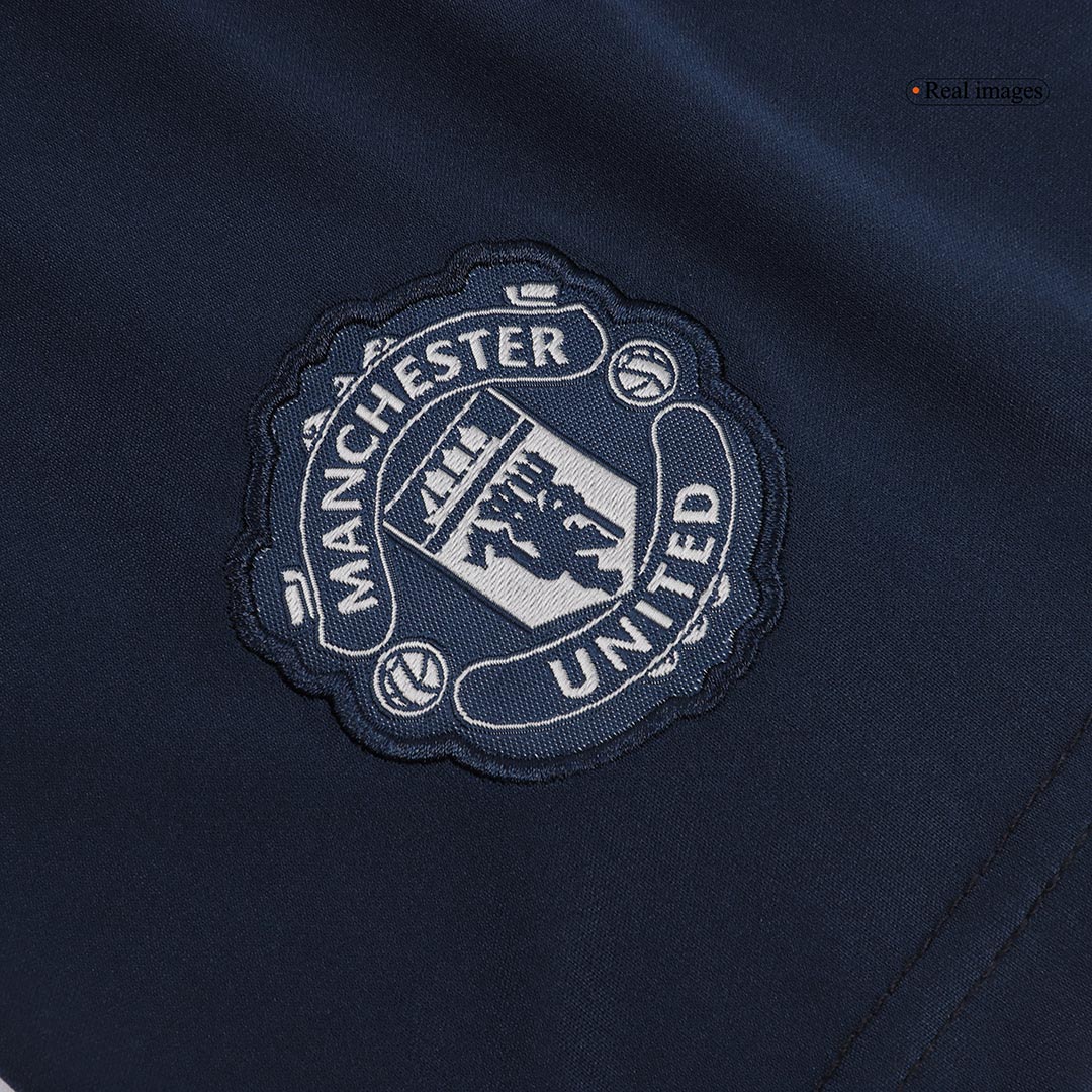 Manchester United men's away football jersey kit (shirt+shorts) 2024/25