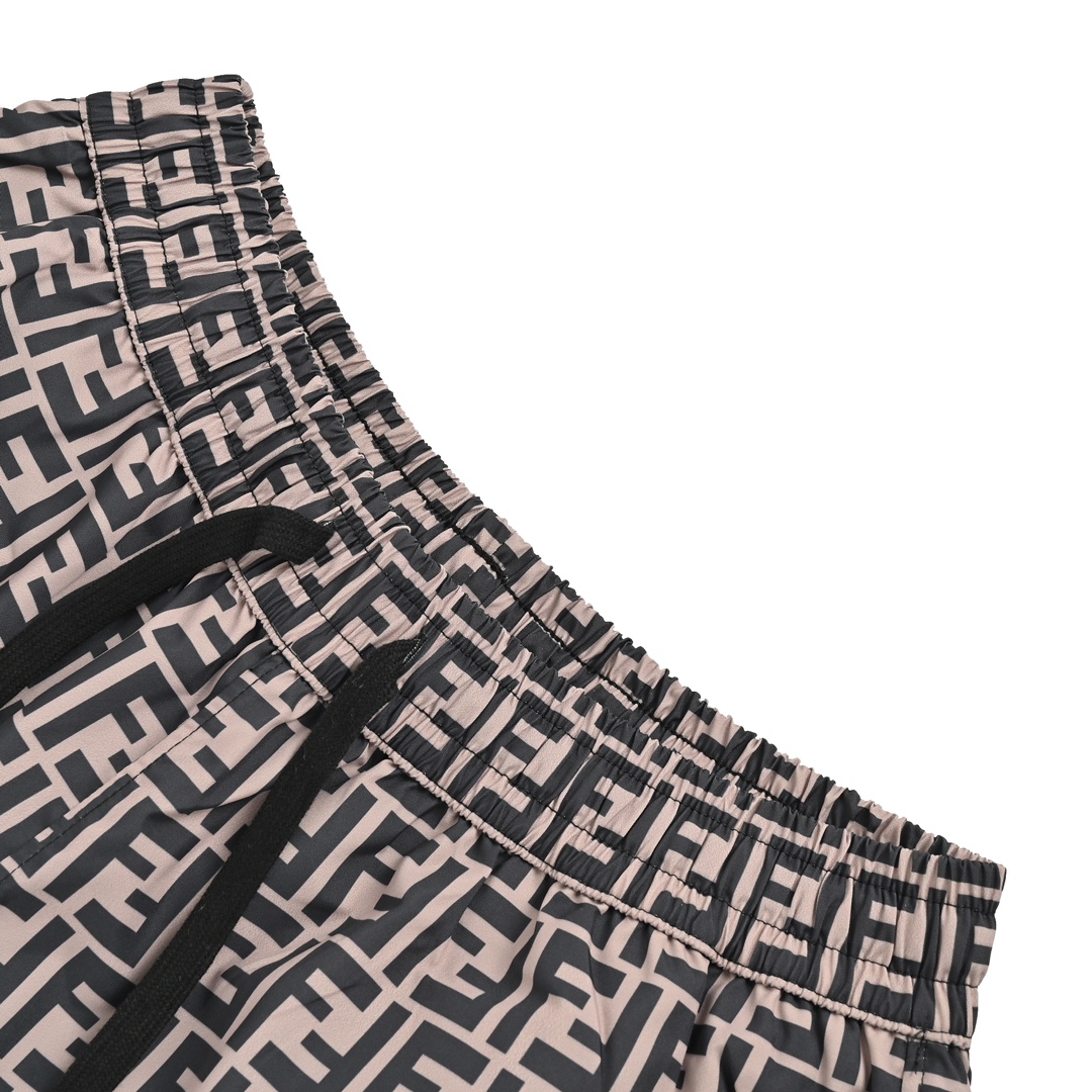Fendi Classic FF Full Indonesian Dragon Shorts