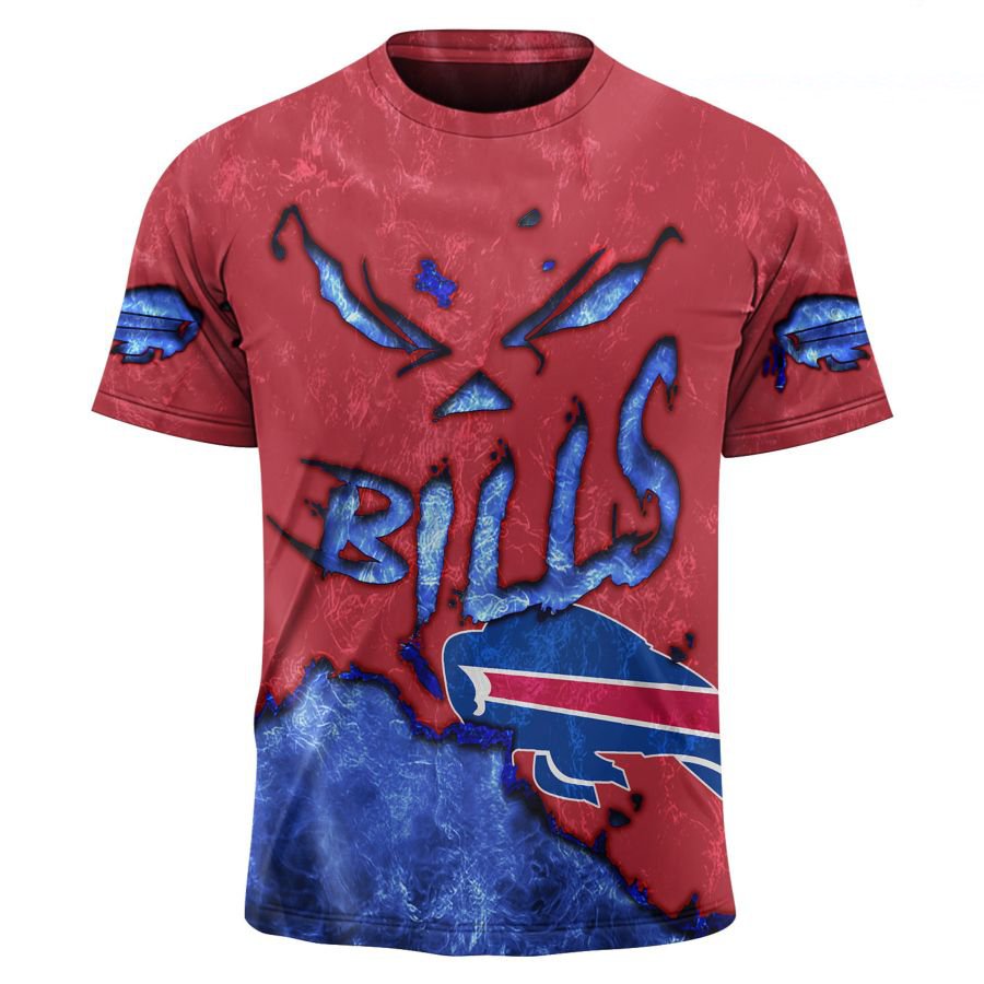 BUFFALO BILLS 3D HOODIE HALLOWEEN001