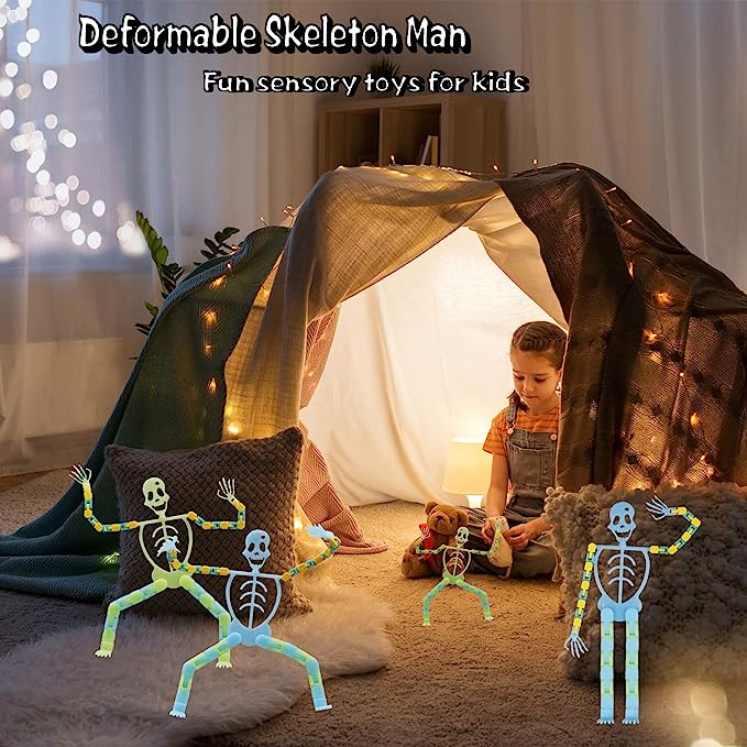 💥Last Day Promotion-[SAVE 50% OFF]--Luminous Transformable Skull Fantastic Toy Phone Holder--BUY 5 GET 5 FREE & FREE SHIPPING
