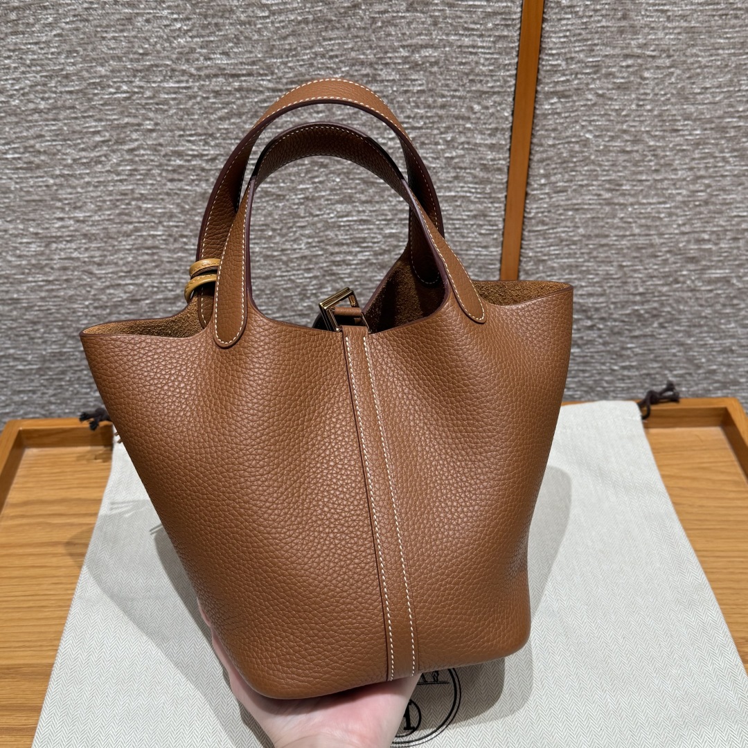 Hermès Picotin lo 37gold handbag (handmade to order)