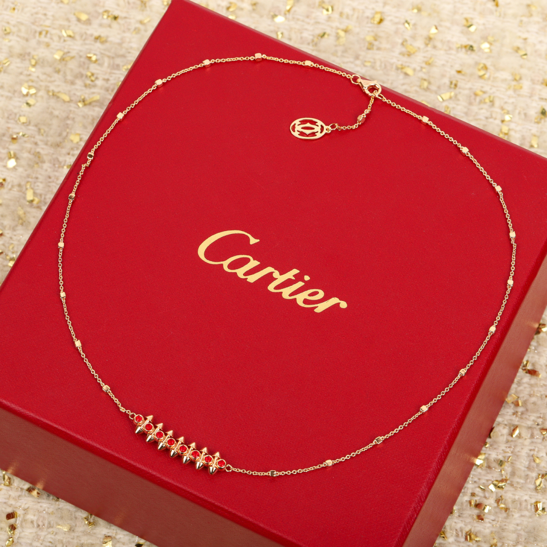 Cartier Rivet Eight Diamond Necklace