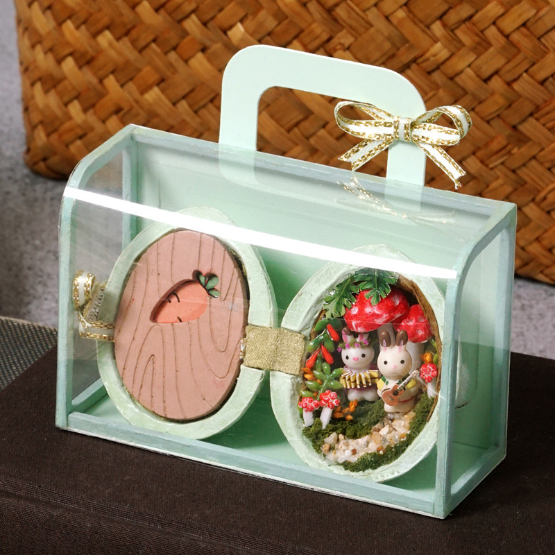 (🔥🎄Early Christmas Sale 50% OFF- SAVE 50% OFF)DIY Seed World children's Toy Log Cabin🔥Buy 3 items and save 15% off & Free Shipping