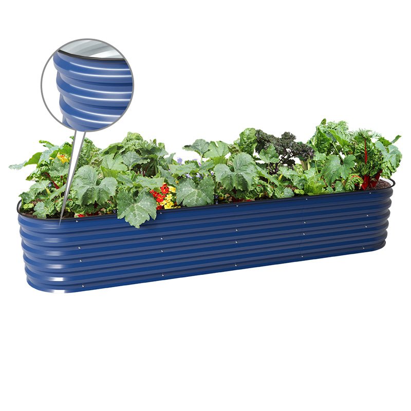 🌷2025D Spring Clearance Sale 🔥A8x2 Metal Raised Garden Beds (9 in 1)【Upgrade 2.0】