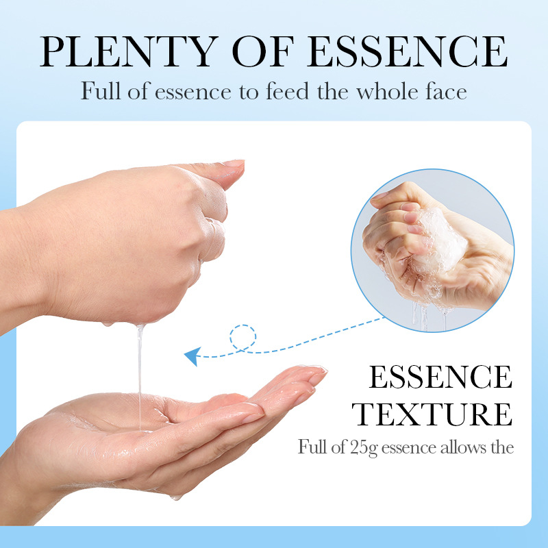 Cleansing Facial Cleanser Hydrating Essence Hyaluronic Acid Moisturizing Mask Revitalizing Essence