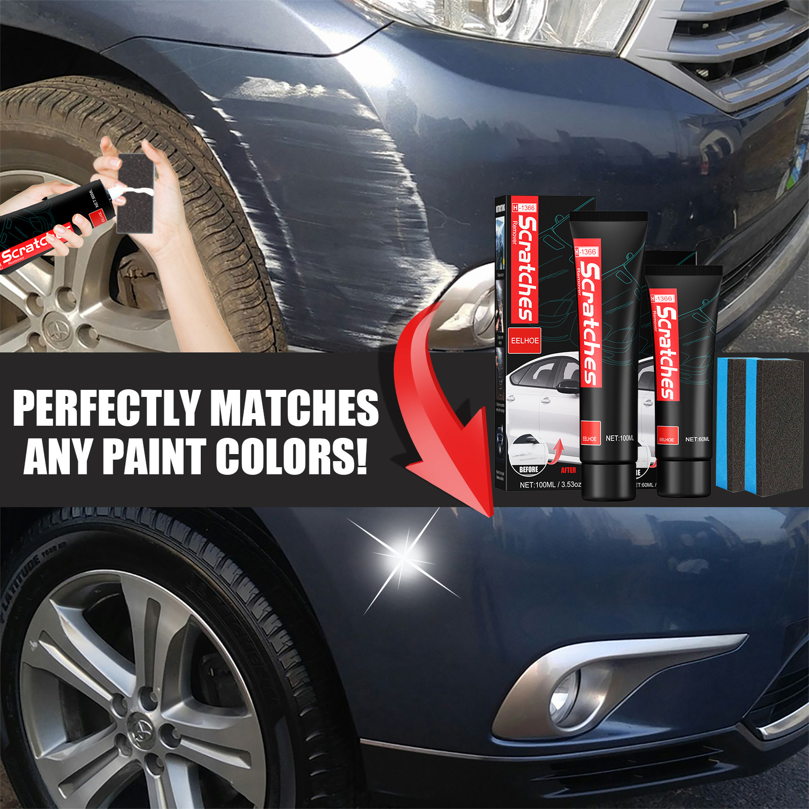 Universal Car Scratch Remover & Polish