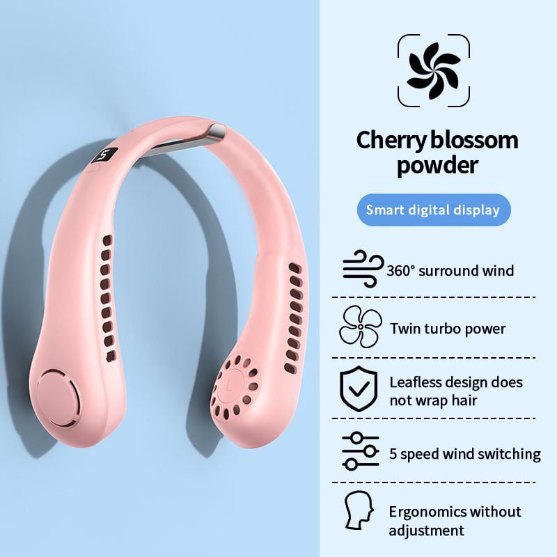 🎁Last Day Promotion SAVE 70% - 2023 New Portable Neck Fan -- BUY 2 GET 15% OFF & FREE SHIPPING NOW