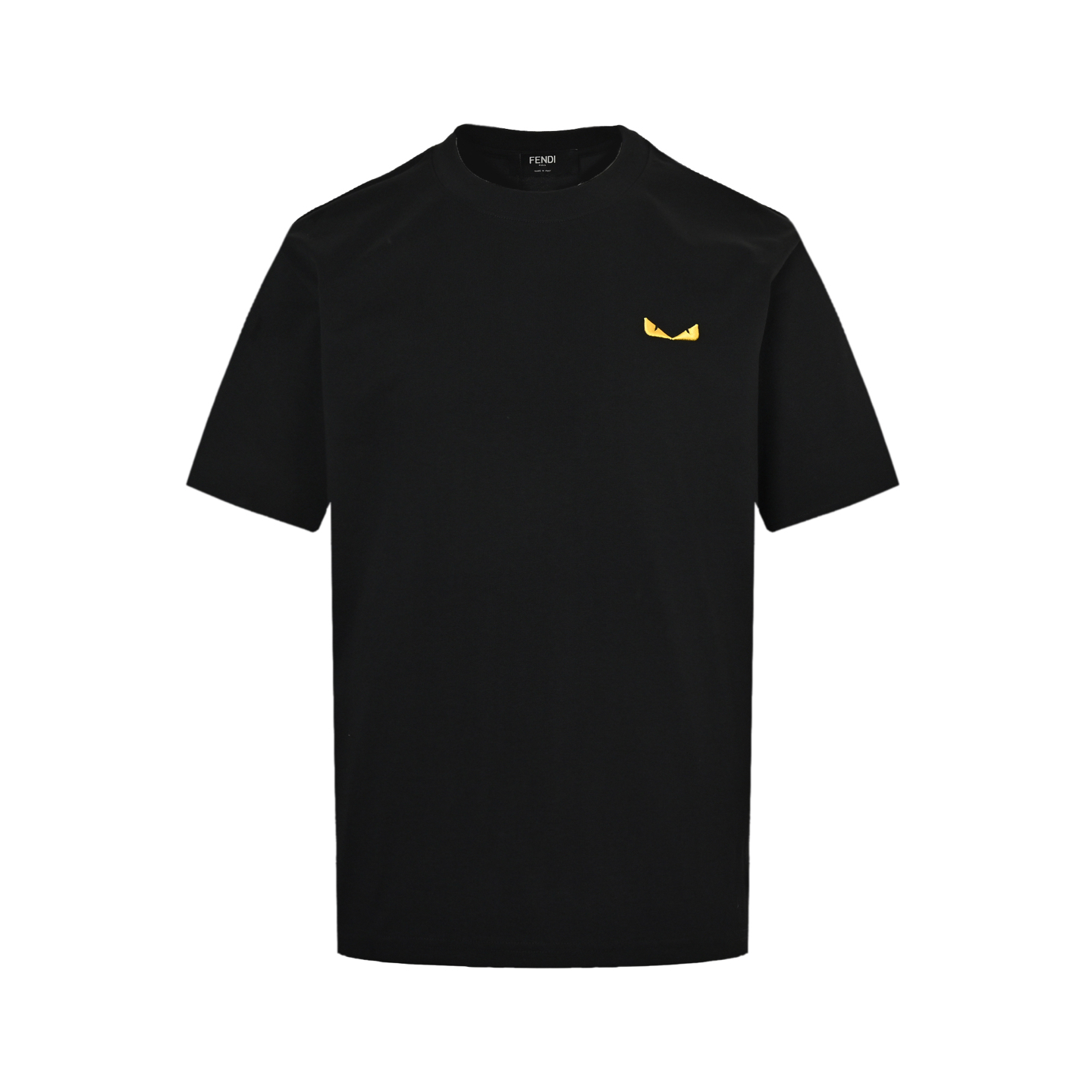 Fendi Monster Eyes Embroidered Short Sleeve