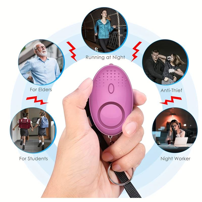 Women's Security Keychain Set, 10-Piece Security Keychain Accessories