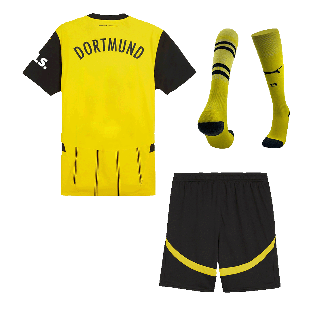 Borussia Dortmund Home Custom Full Football Kit 2024/25