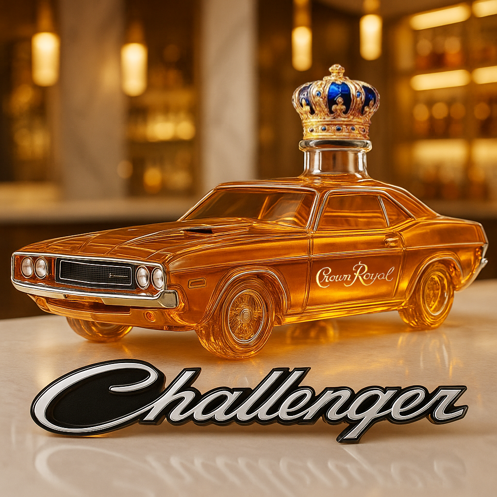 1970 Challenger R/T 426 Whiskey Bottle