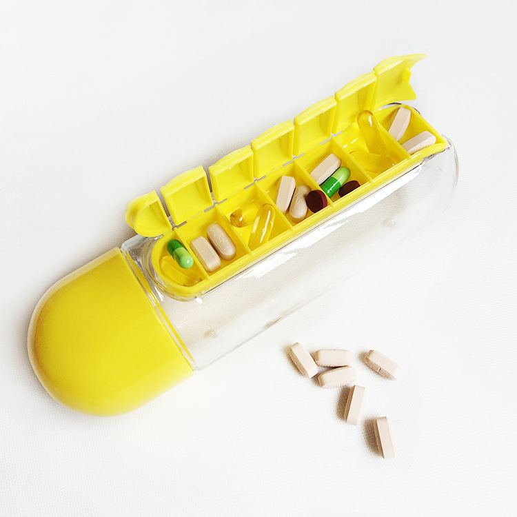 💊💊Three-in-one multifunctional medicine box water cup(🎉Flash Sale - 50% Off)