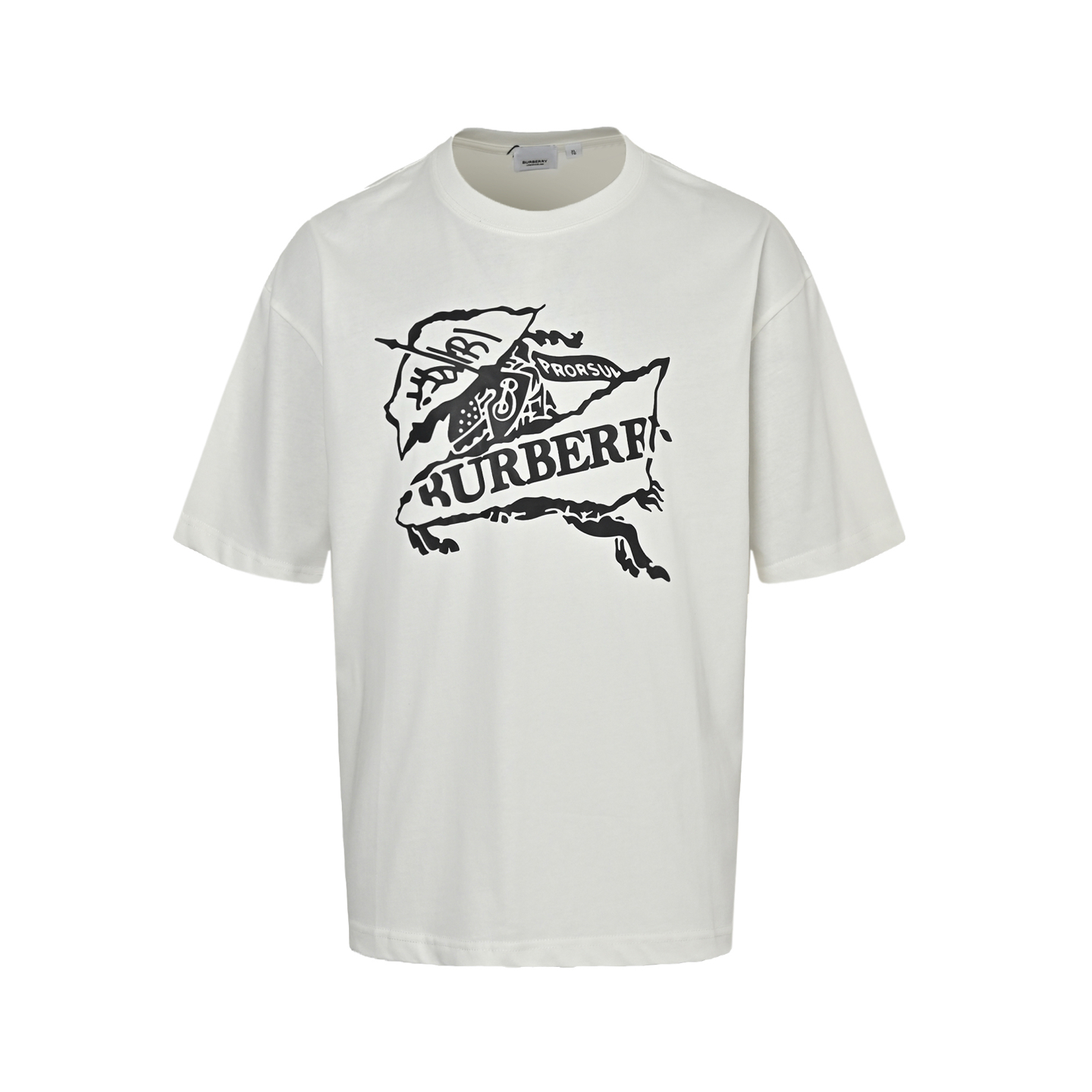 Burberry 24ss Knight Horse Print Short Sleeve