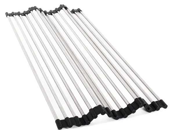(🔥Hot Sale- SAVE 48% OFF) Portable Stainless Steel Rolling Rack