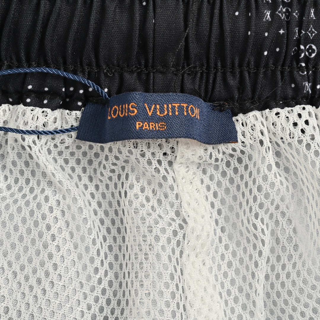 Louis Vuitton 24ss monogram logo beach shorts