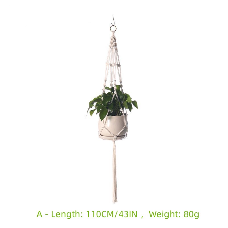 Hand-Woven Gardening  Hanging Plant Stand