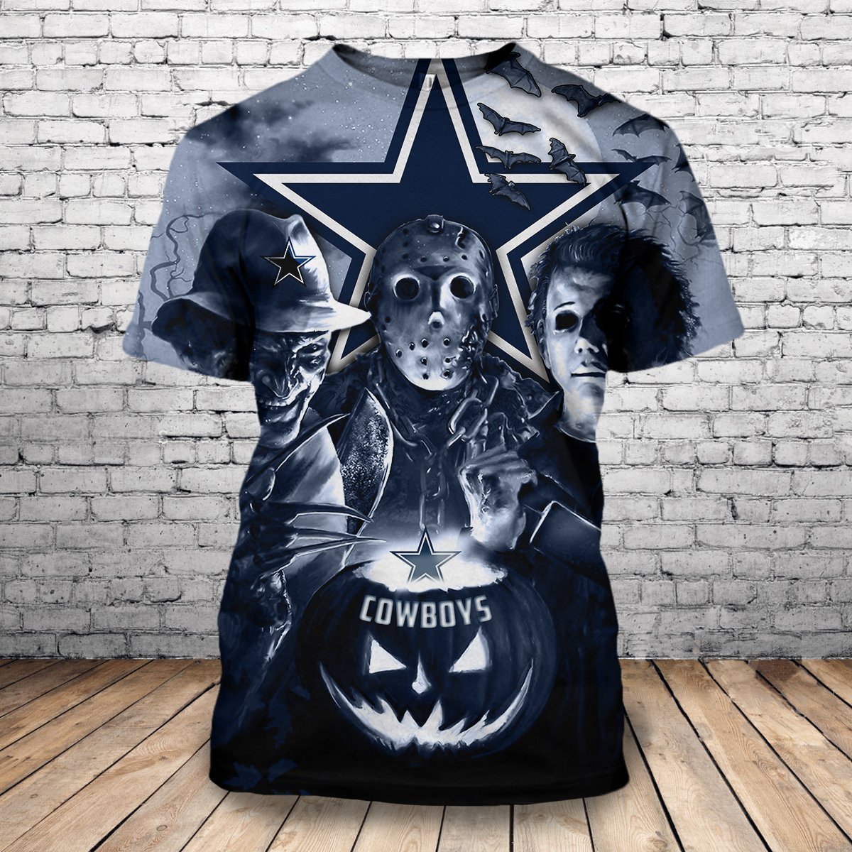 COWBOYS 3D HOODIE HORROR1