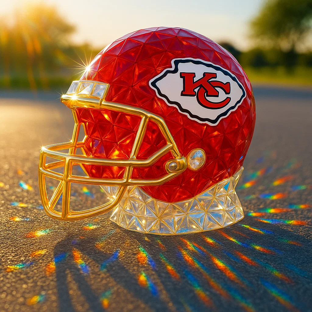Legends in Crystal: The NFL Helmet Sculpture Series