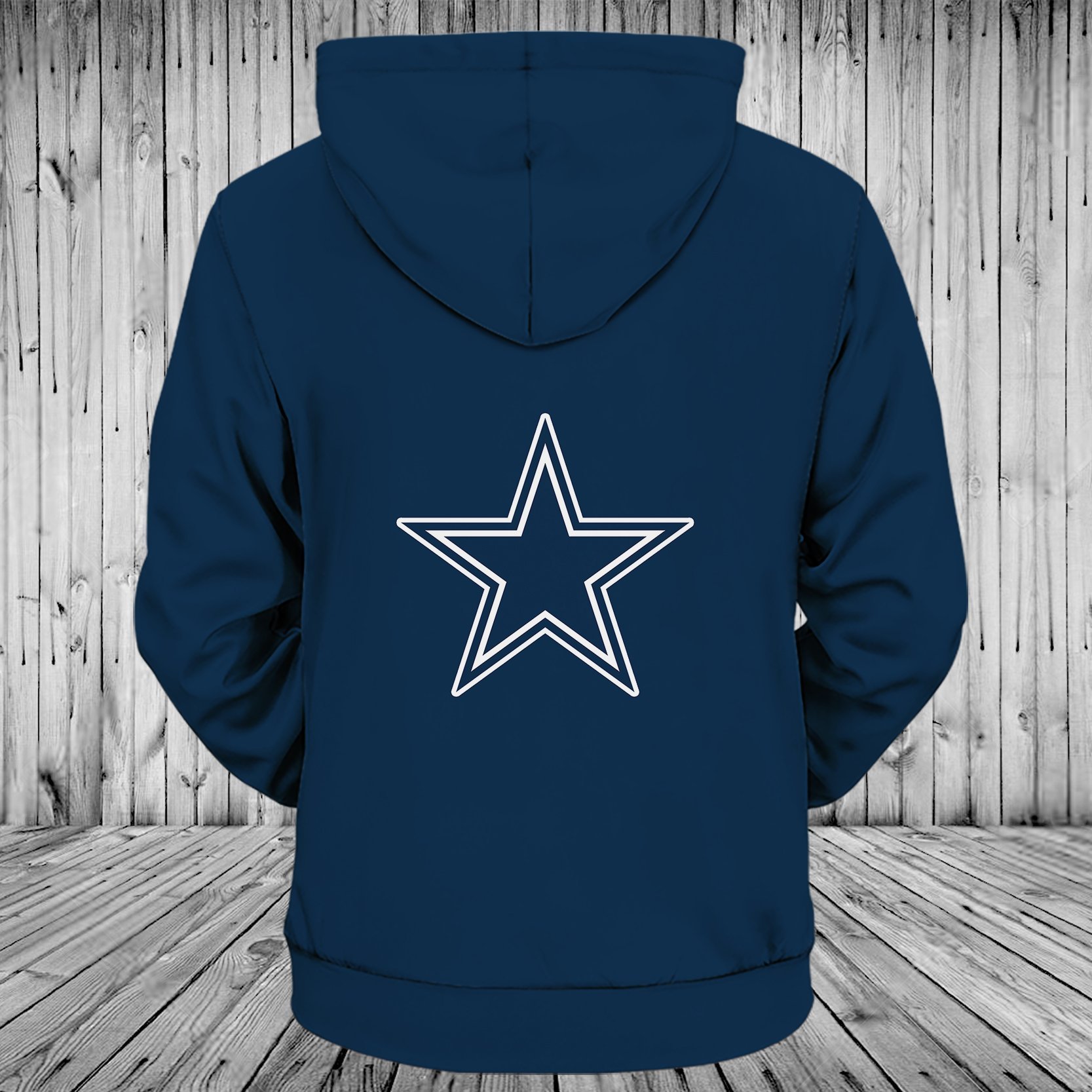COWBOYS 3D HOODIE 15