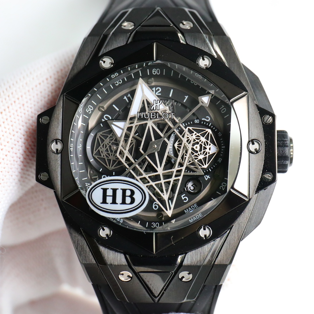 Hublot Big Bang Sang Bleu Ⅱ Tattoo Second Generation Watch