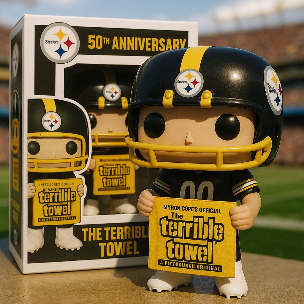 “Terrible Towel” 50th Anniversary Edition Collectible Figure