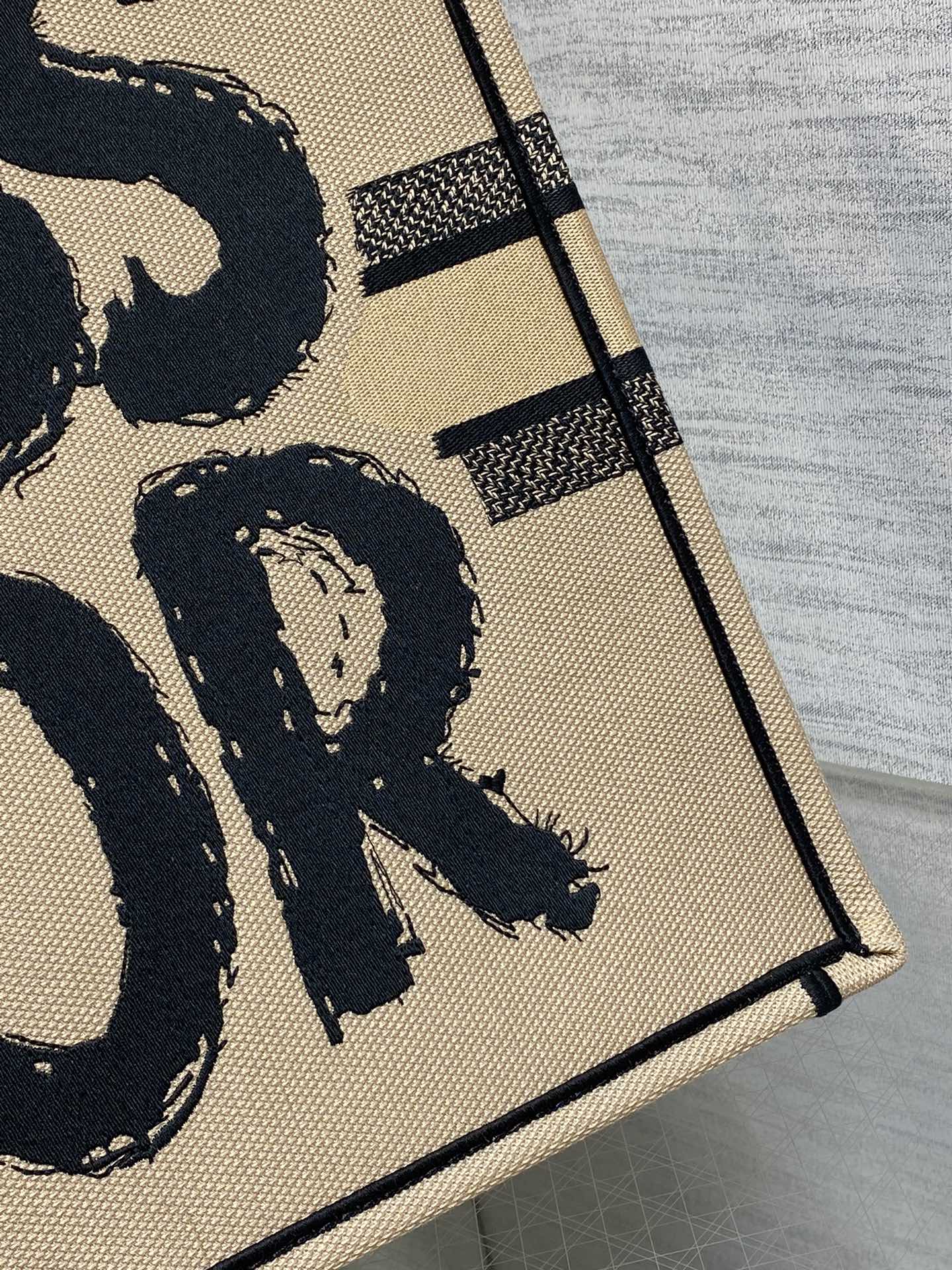 Dior Miss Embroidered Tote Shopping Bag